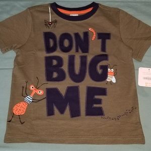 Gymboree 4T Baby Boy Don't Bug Me Tee